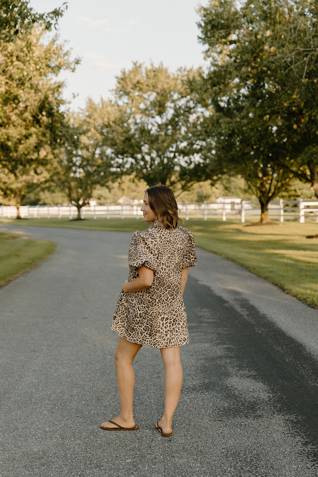 Savannah Leopard Shift Dress