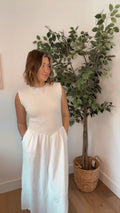 Drop-waist Sweater Dress