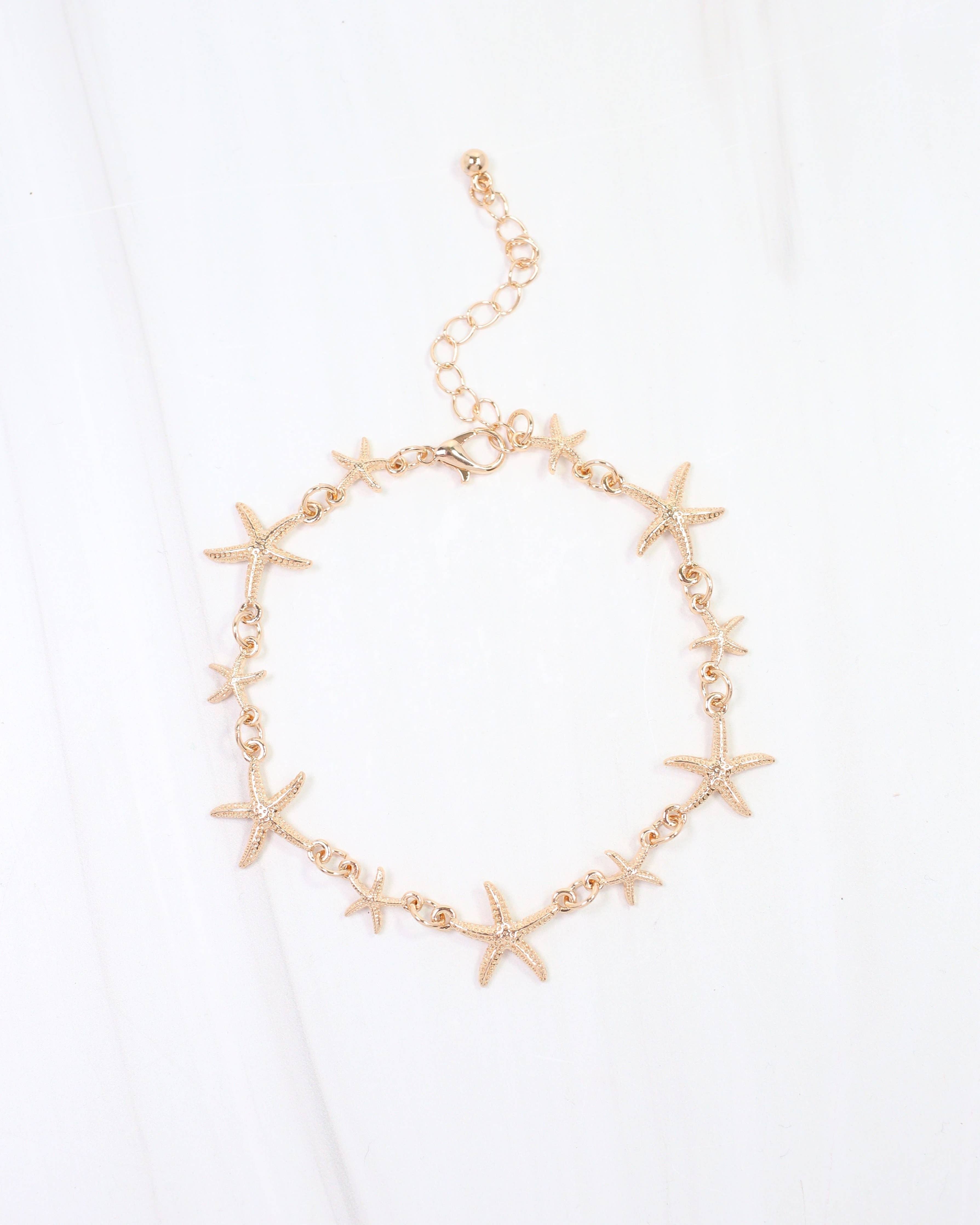 Starfish Bracelet Gold