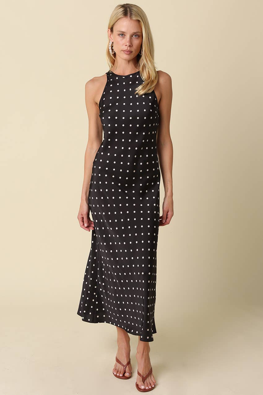 Quinn Polka Dot Midi Dress