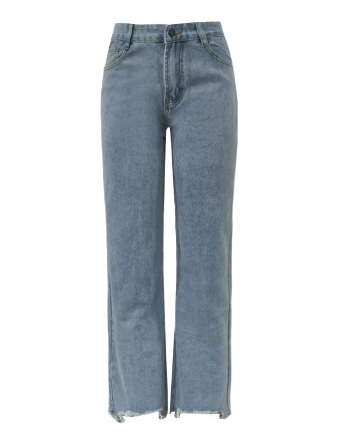 Dani Raw-Edged Jeans