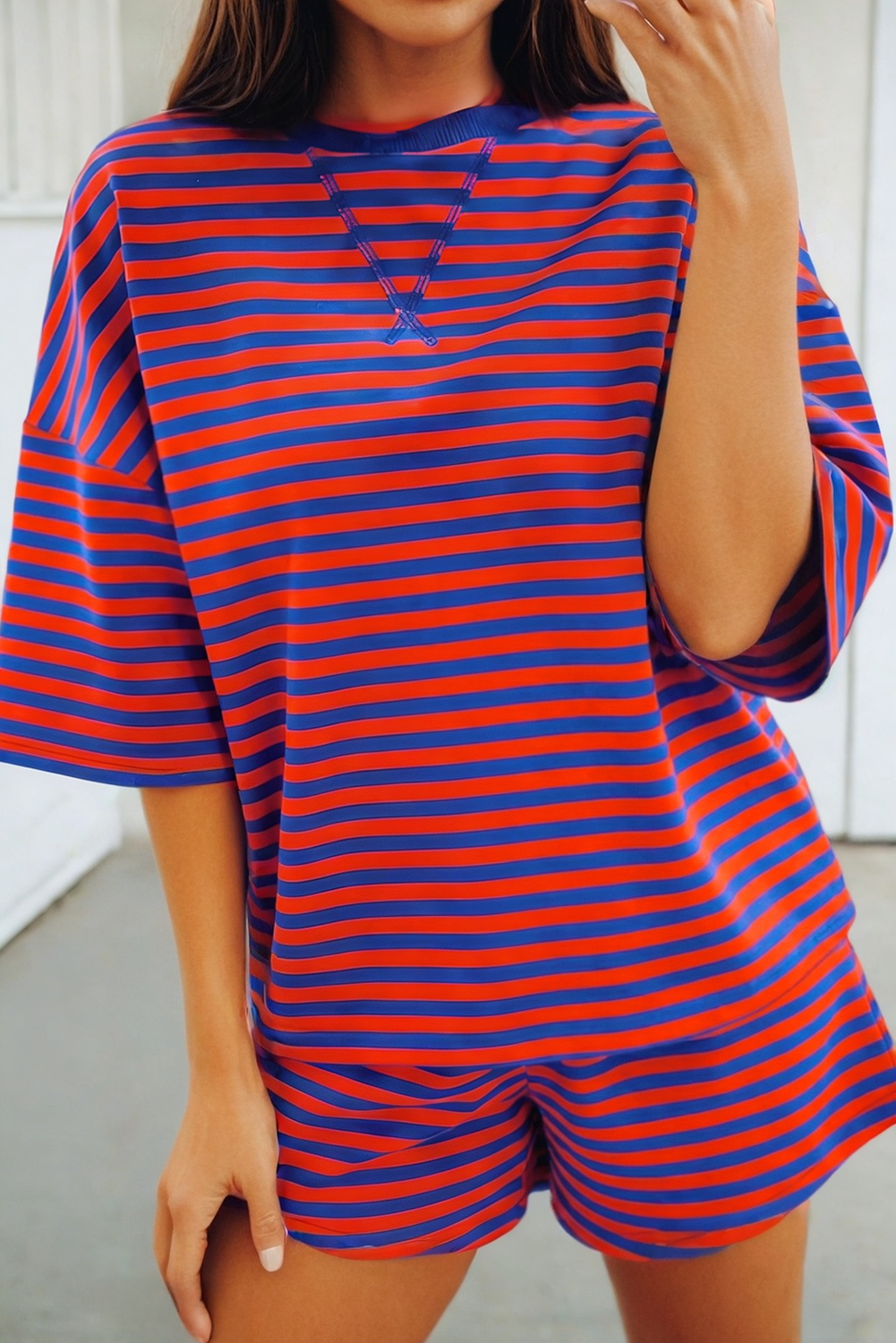Stripe Lounge Set