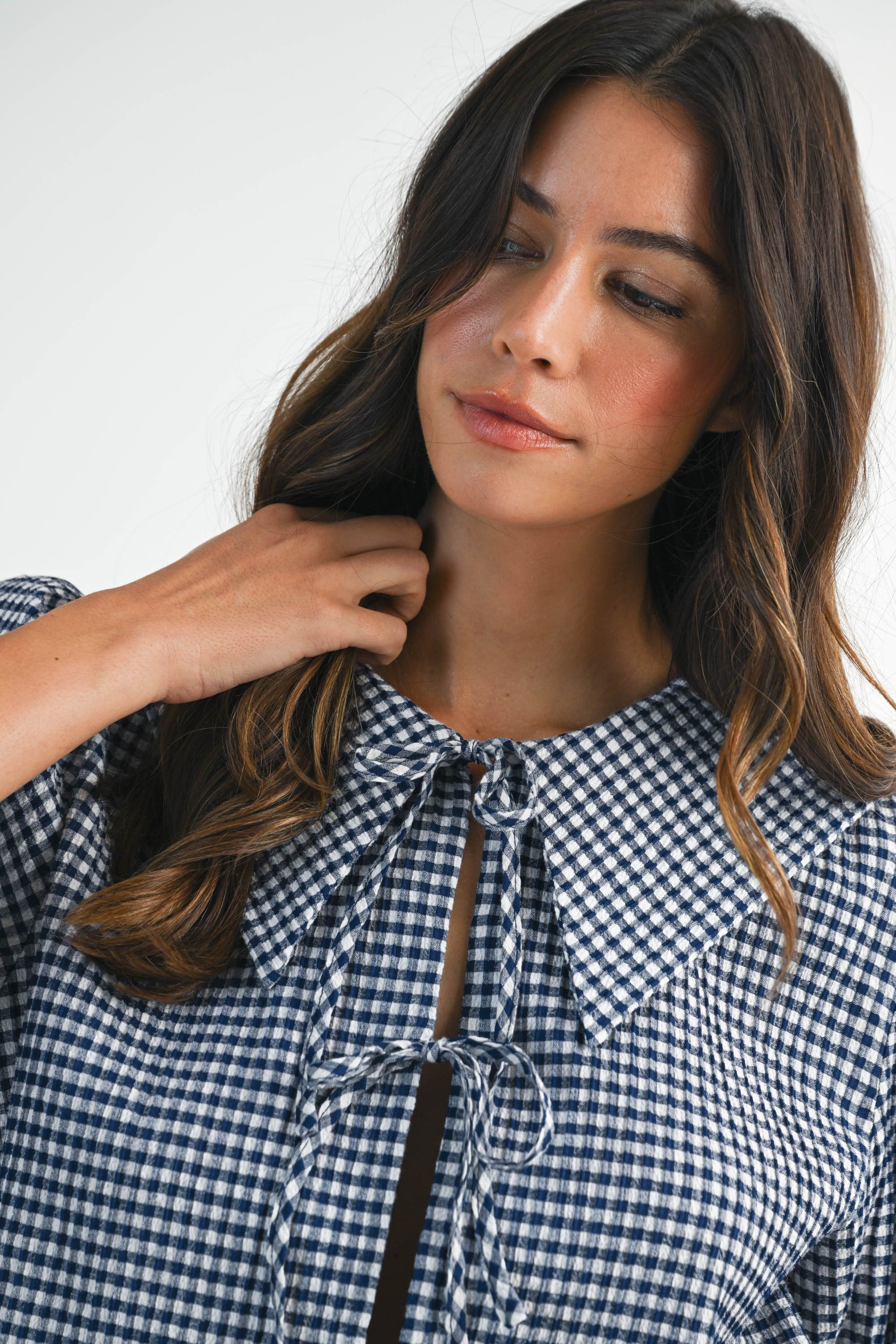 Nantucket Gingham Top