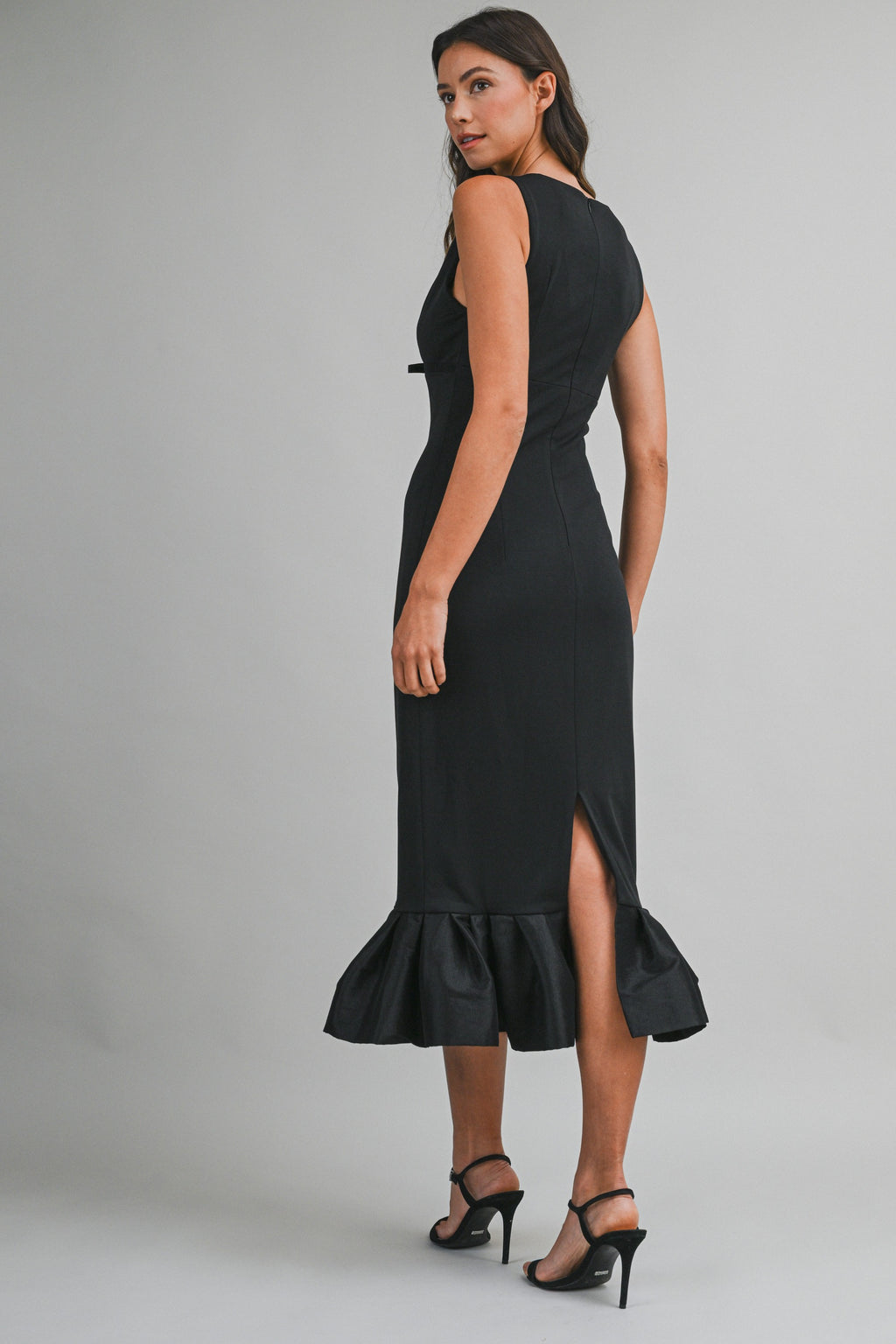 Remi Black Bow Dress