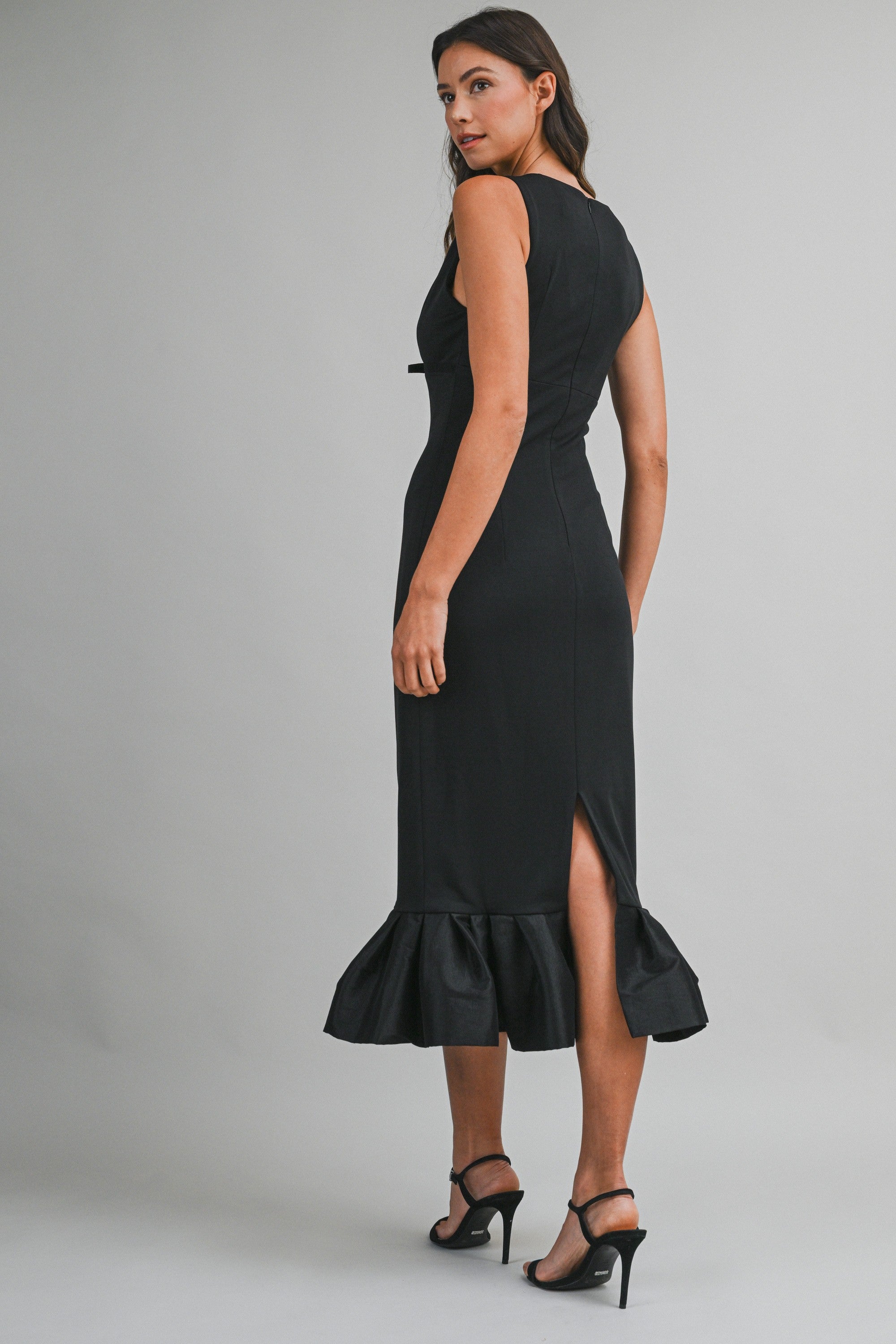 Remi Black Bow Dress