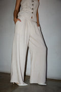 Jayme Pleated Wide Leg Pants