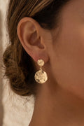 Gold Teardrop Earrings