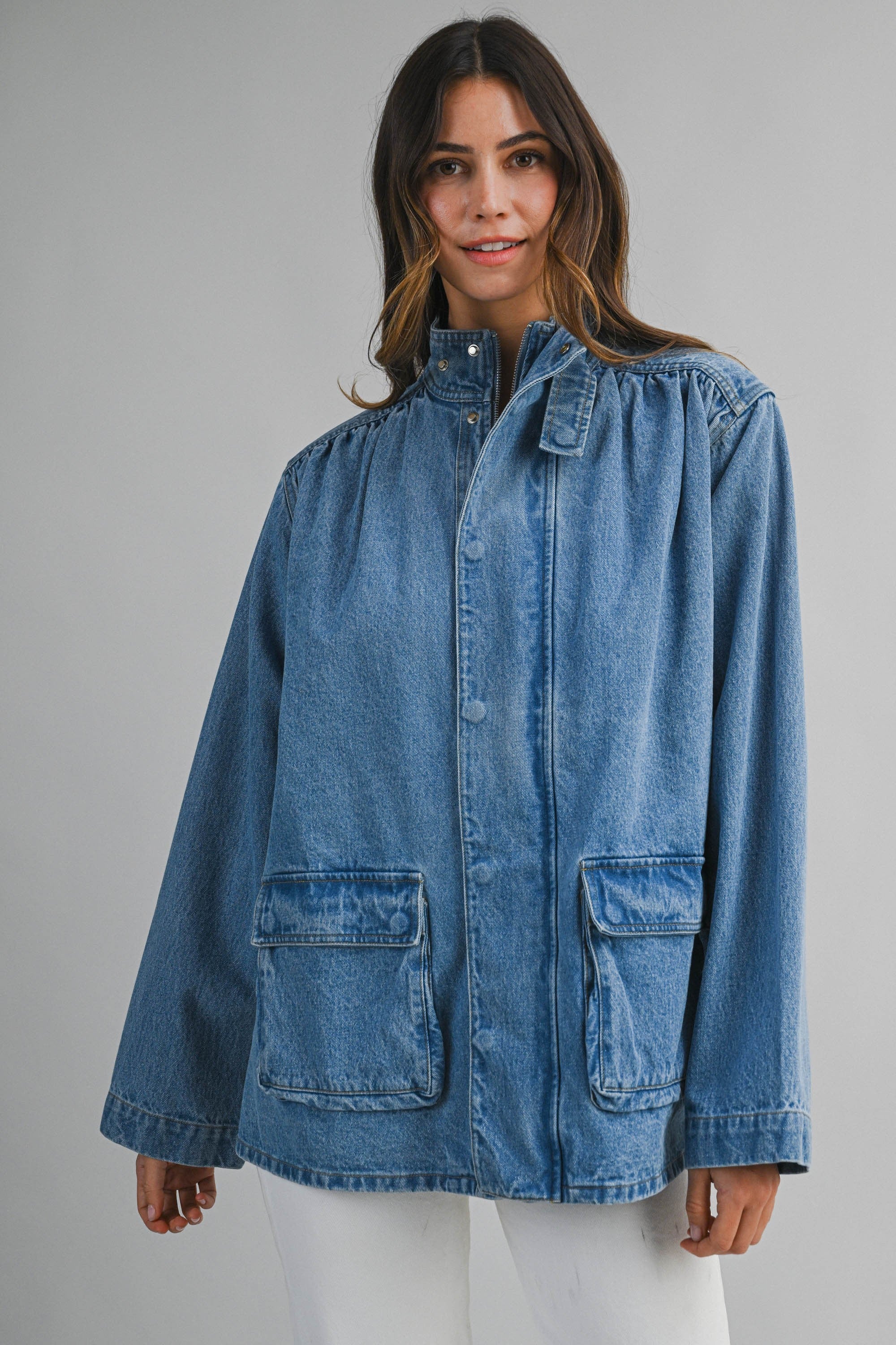 Atlantic Denim Shirt Jacket