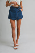 Seaside Denim Skort