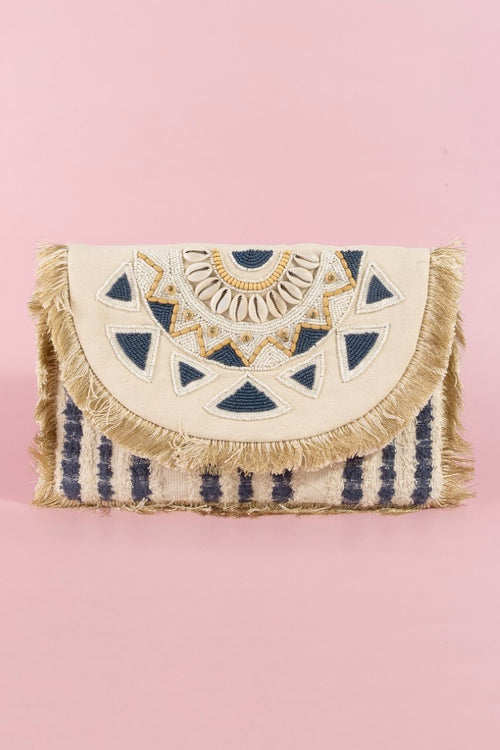 Boho Fringe Clutch