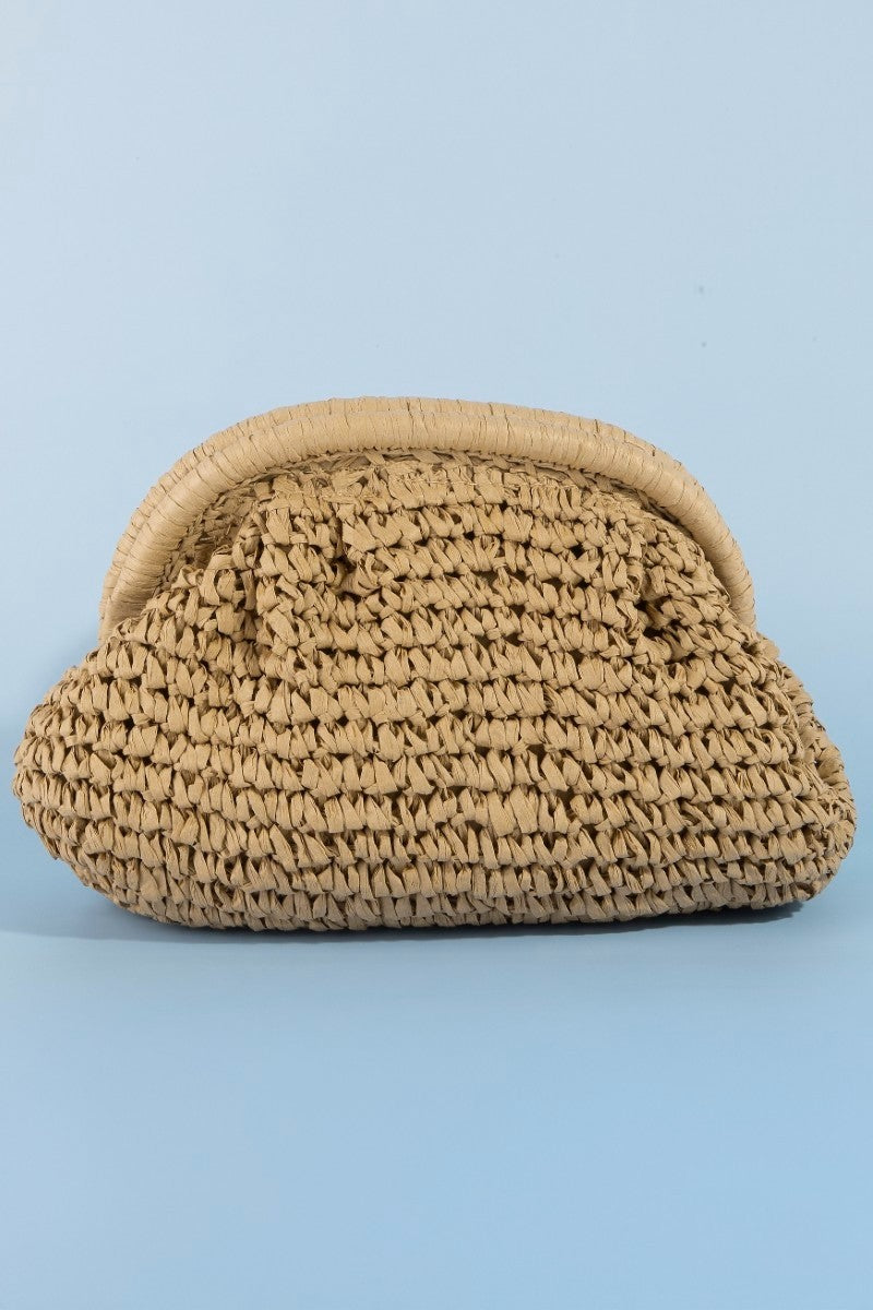 Coastal Luxe Woven Bag
