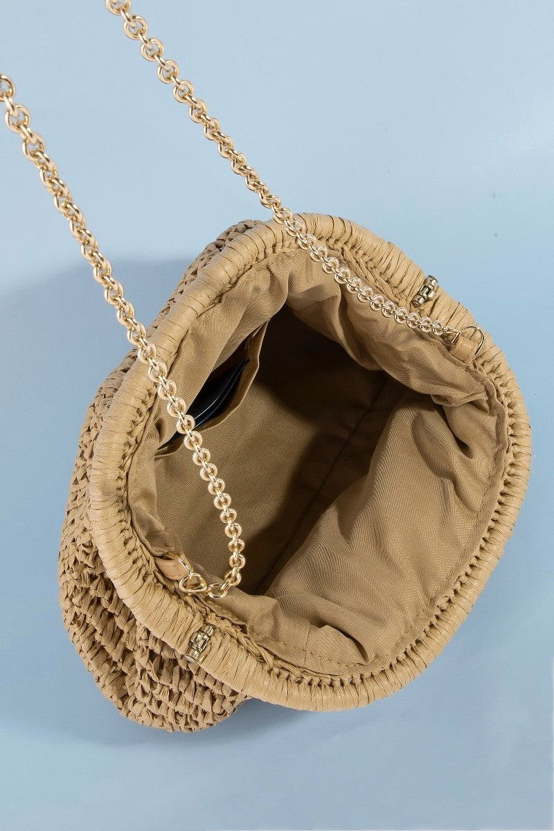 Coastal Luxe Woven Bag