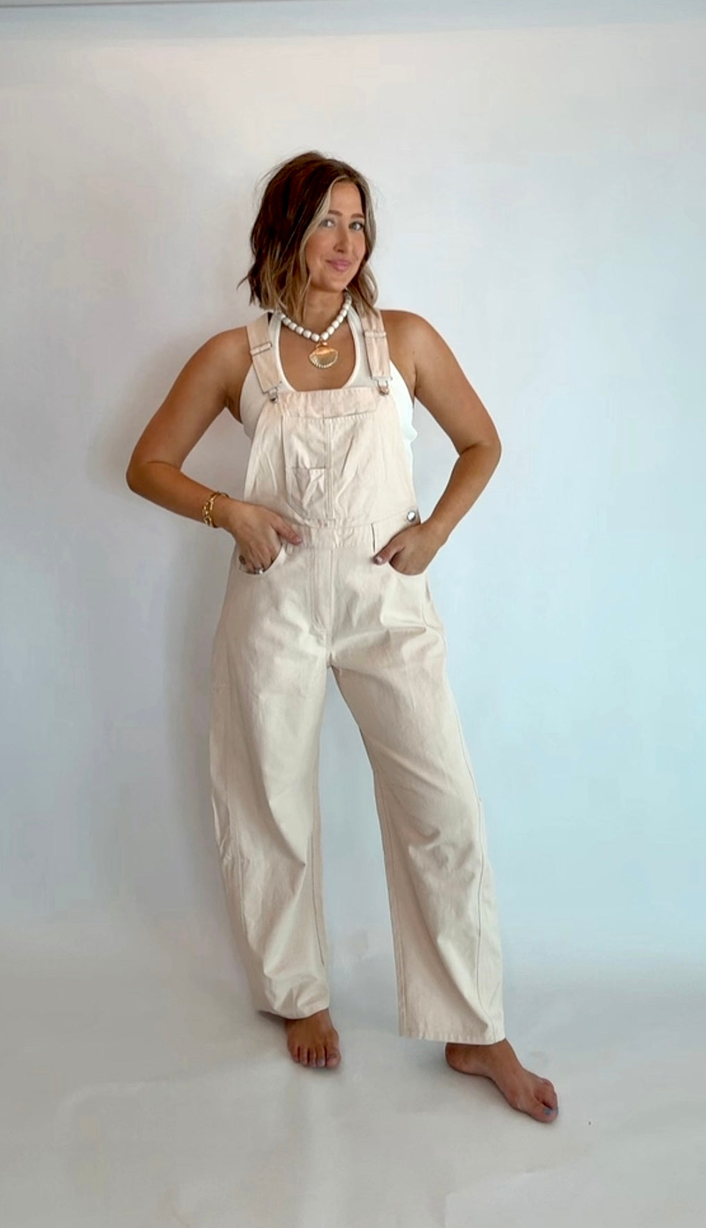 Insley Barrel Overalls