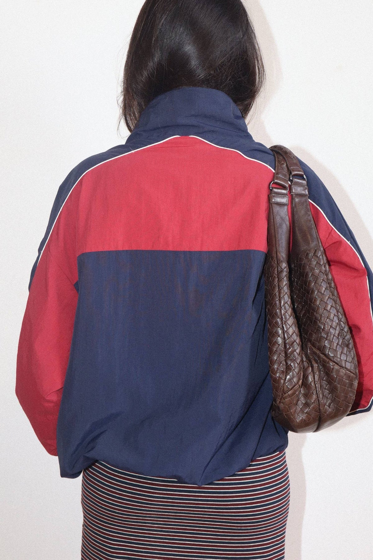 Retro Reversible Windbreaker Jacket