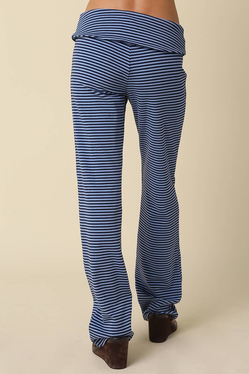 Clover Stripe Knit Pants Set