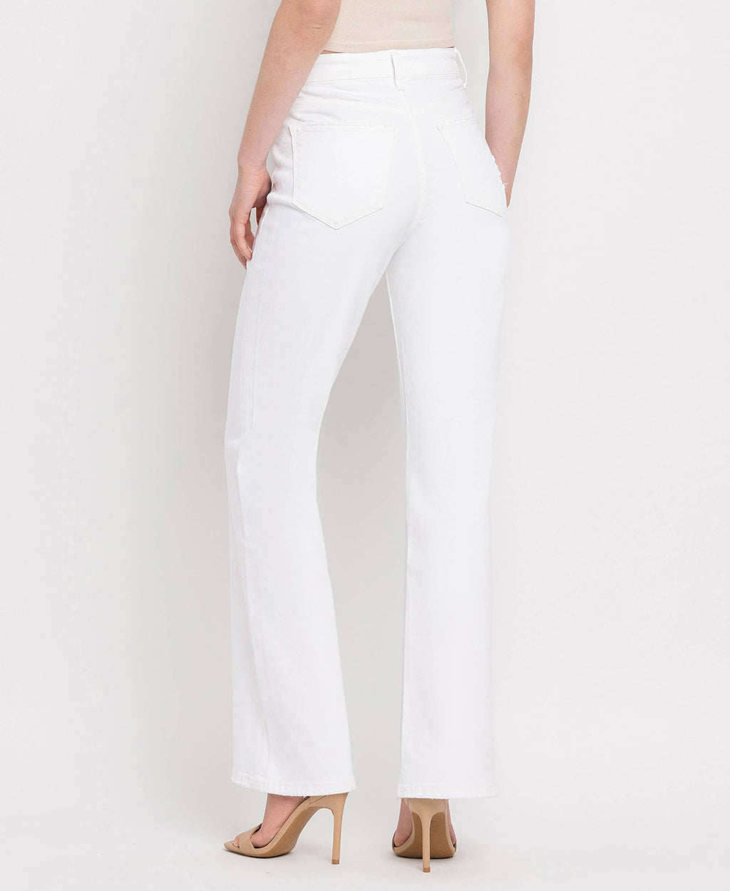 90's Super High Rise Flare Jeans