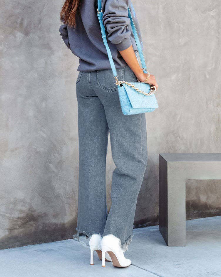 Dani Raw-Edged Jeans