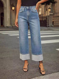 Josie Rolled Edge Cropped Jeans