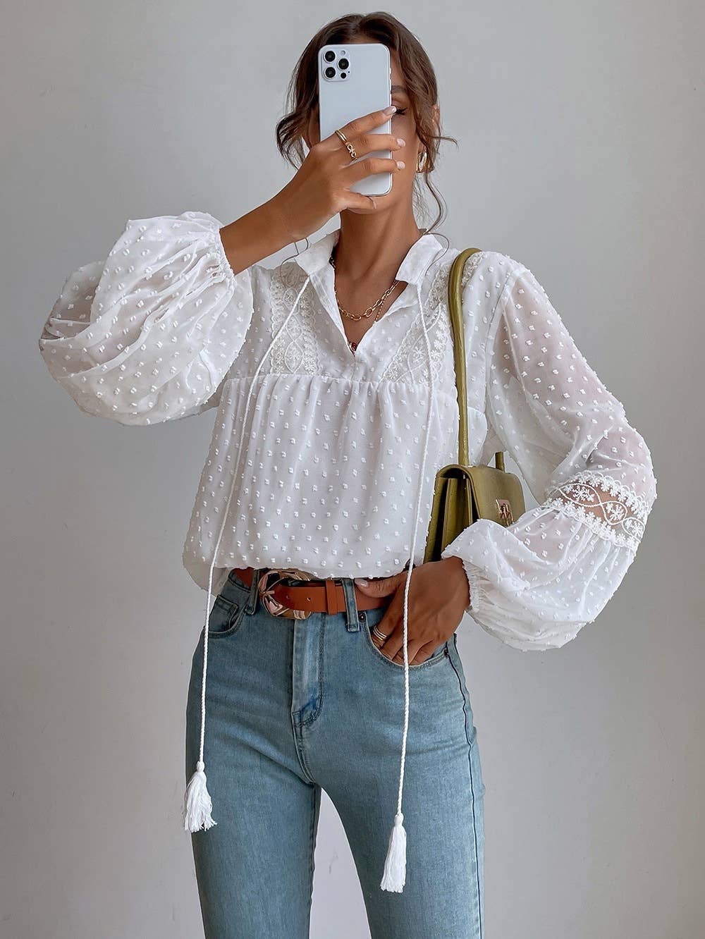 Chandler Tassle Blouse