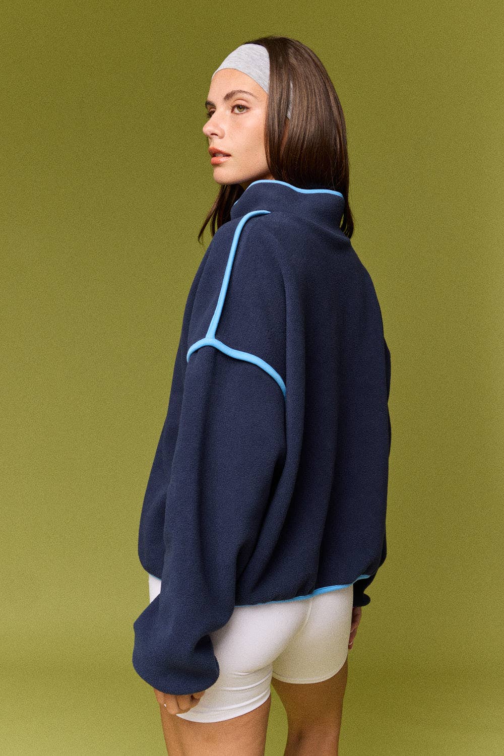 Brooke Varsity Fleece Pullover