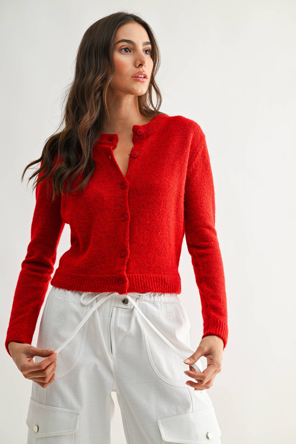 Stassie Wool Cardigan