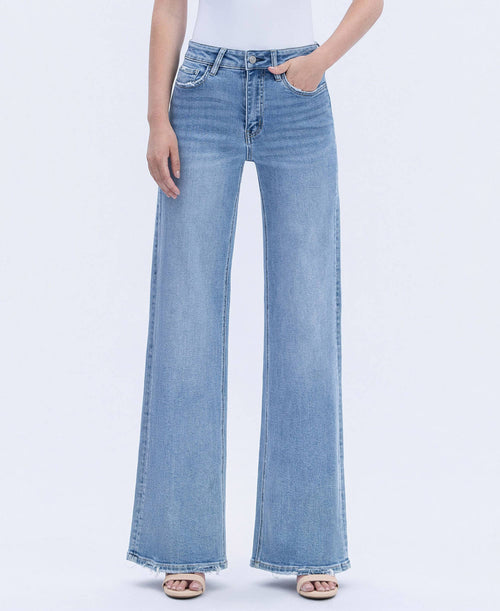 90’s High Rise Wide Leg Jeans