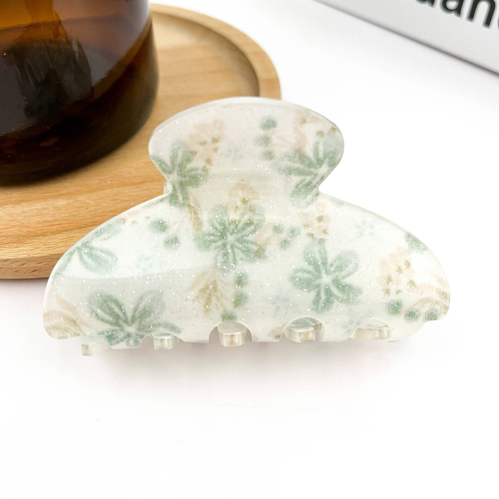 Tropical Bloom Claw Clip