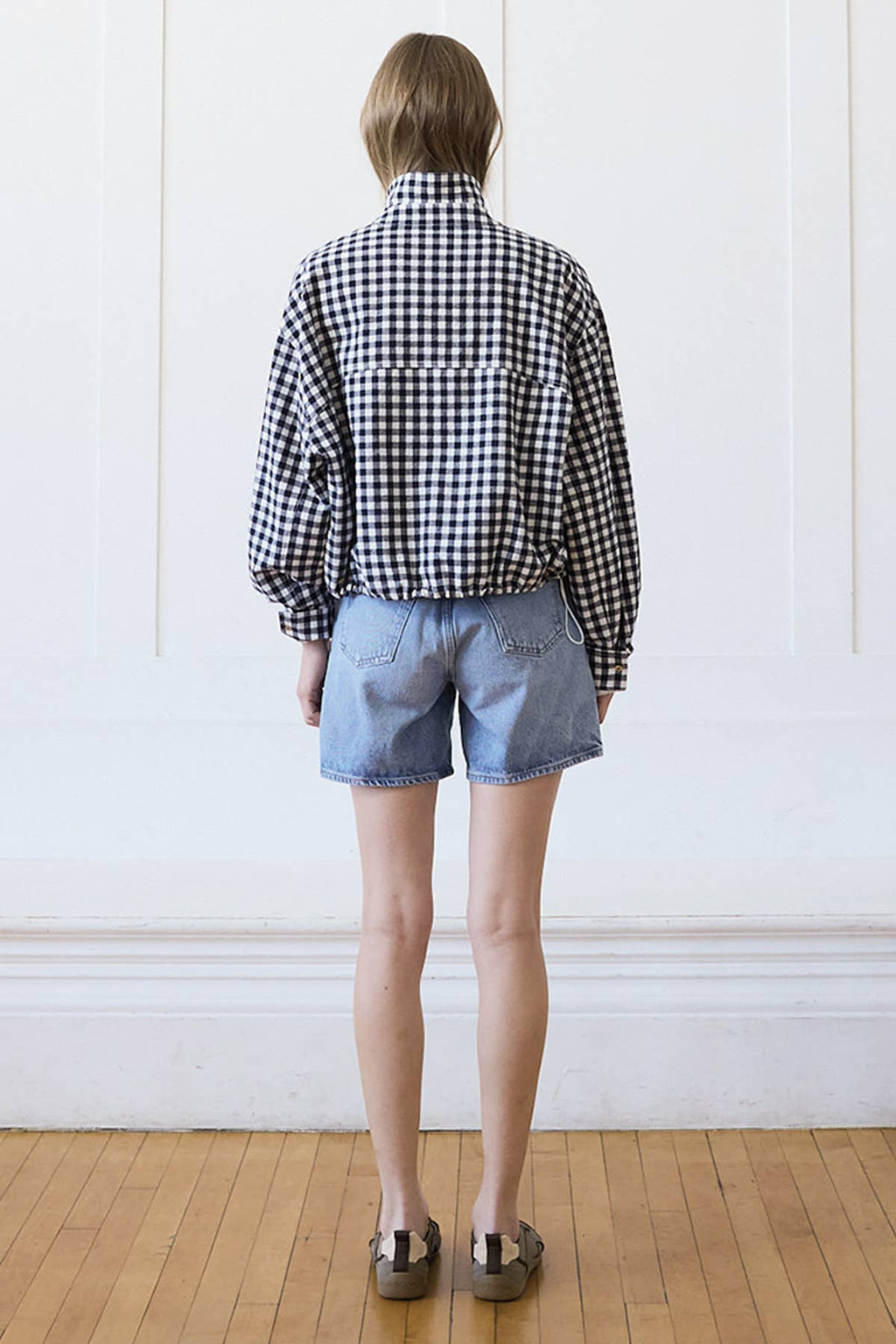 Hampton Gingham Zip Jacket