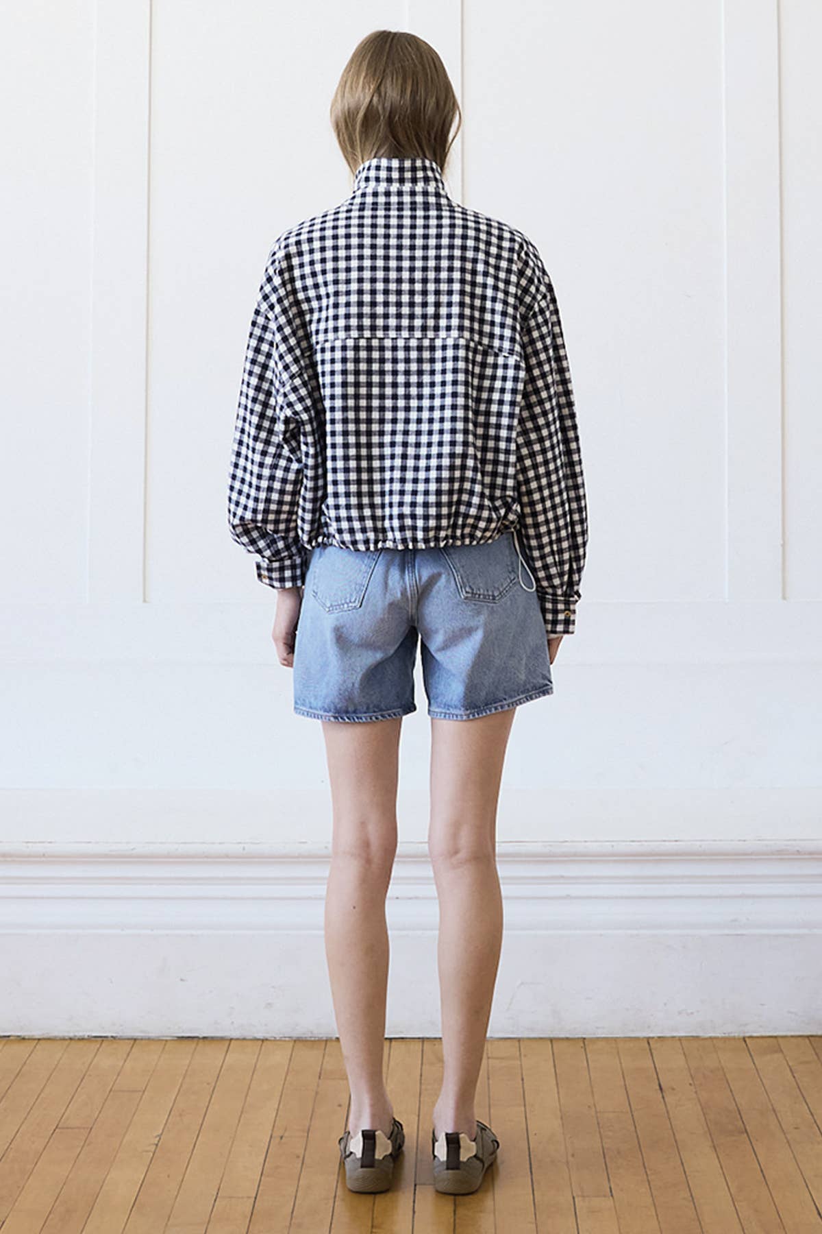 Hampton Gingham Zip Jacket