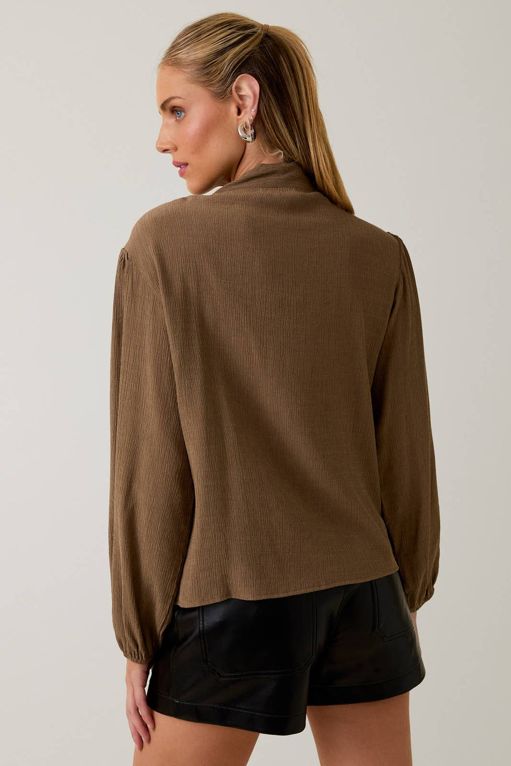 Lillian Bow Tie Blouse