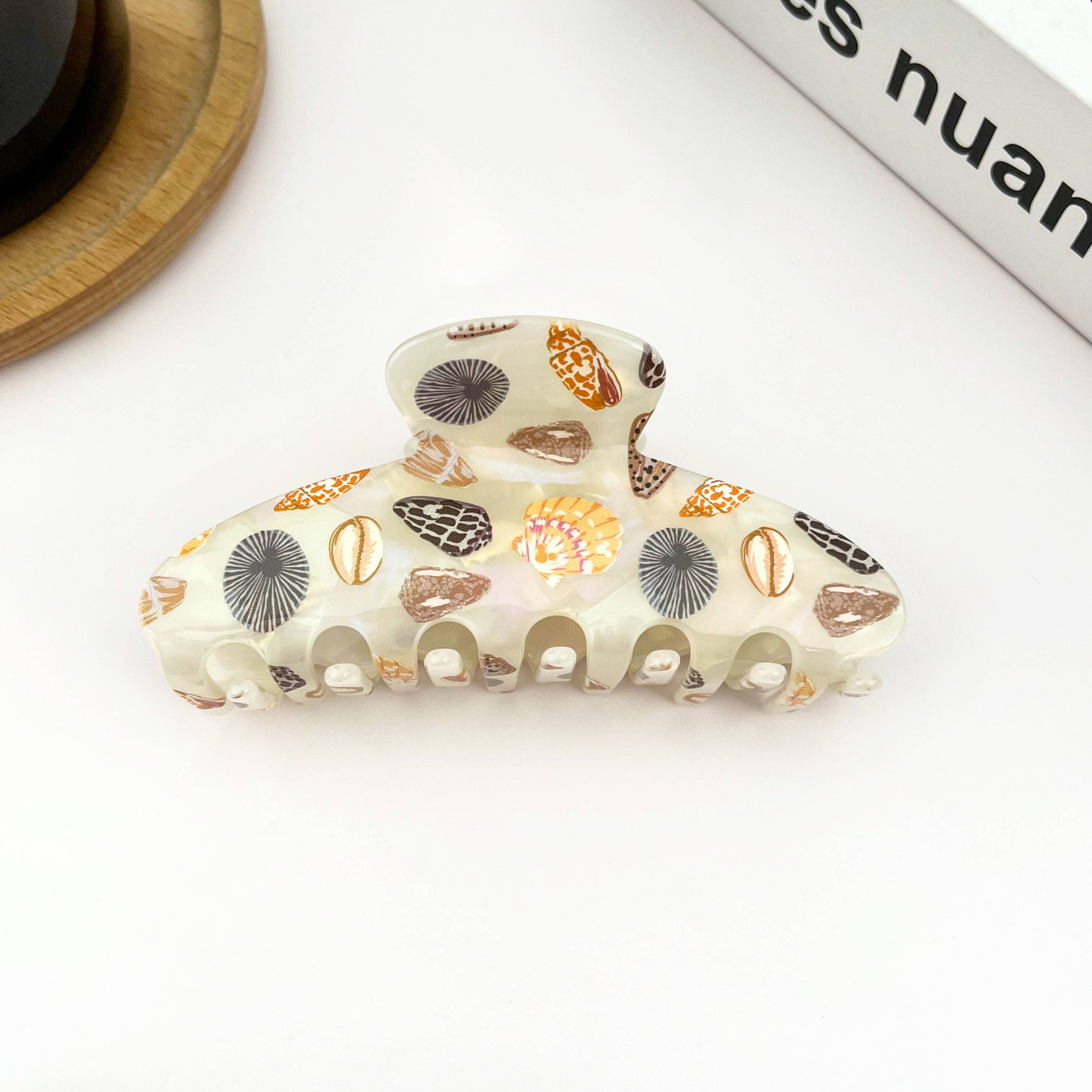Seashell Shore Claw Clip