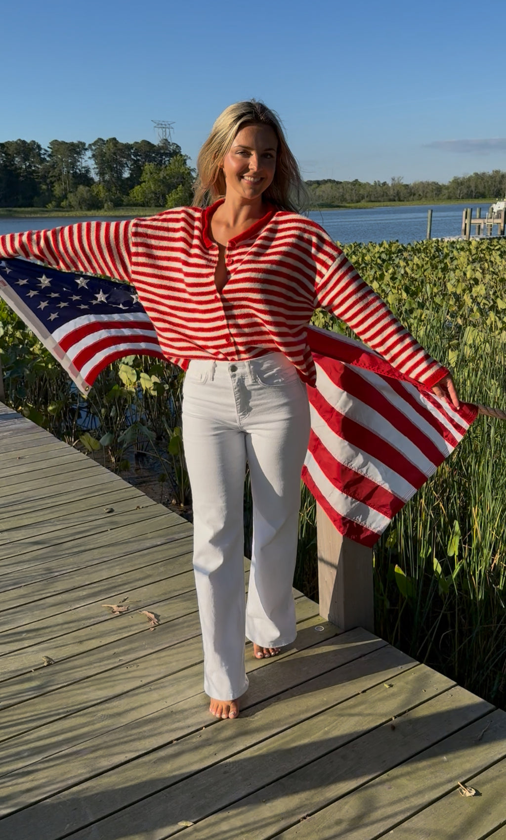 All-American Knit Cardigan