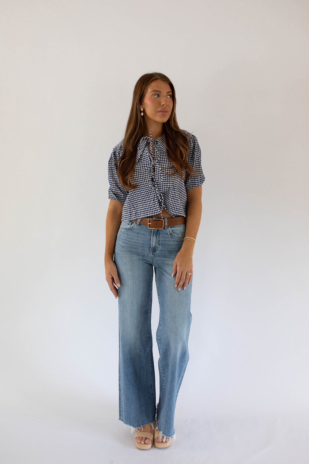Nantucket Gingham Top