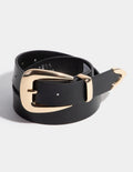 Gold Buckle Statement Belt