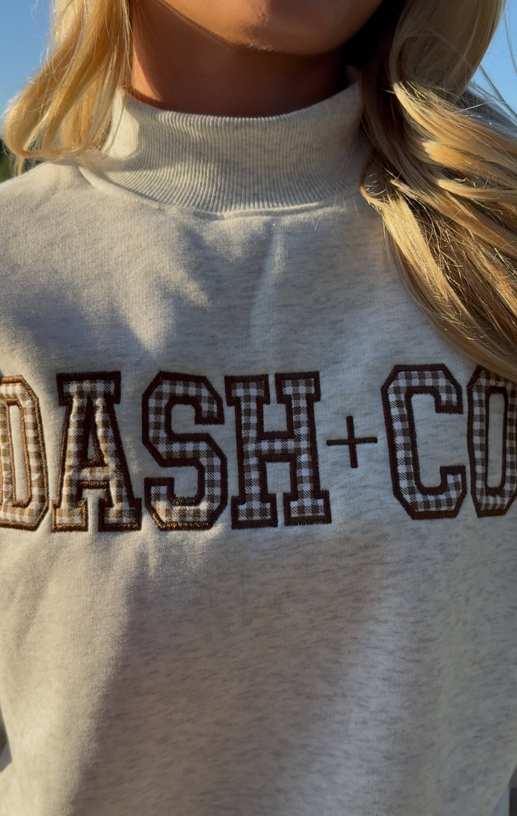 Dash + Co Mock Neck Sweater