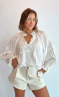 Boho Embroidered Blouse