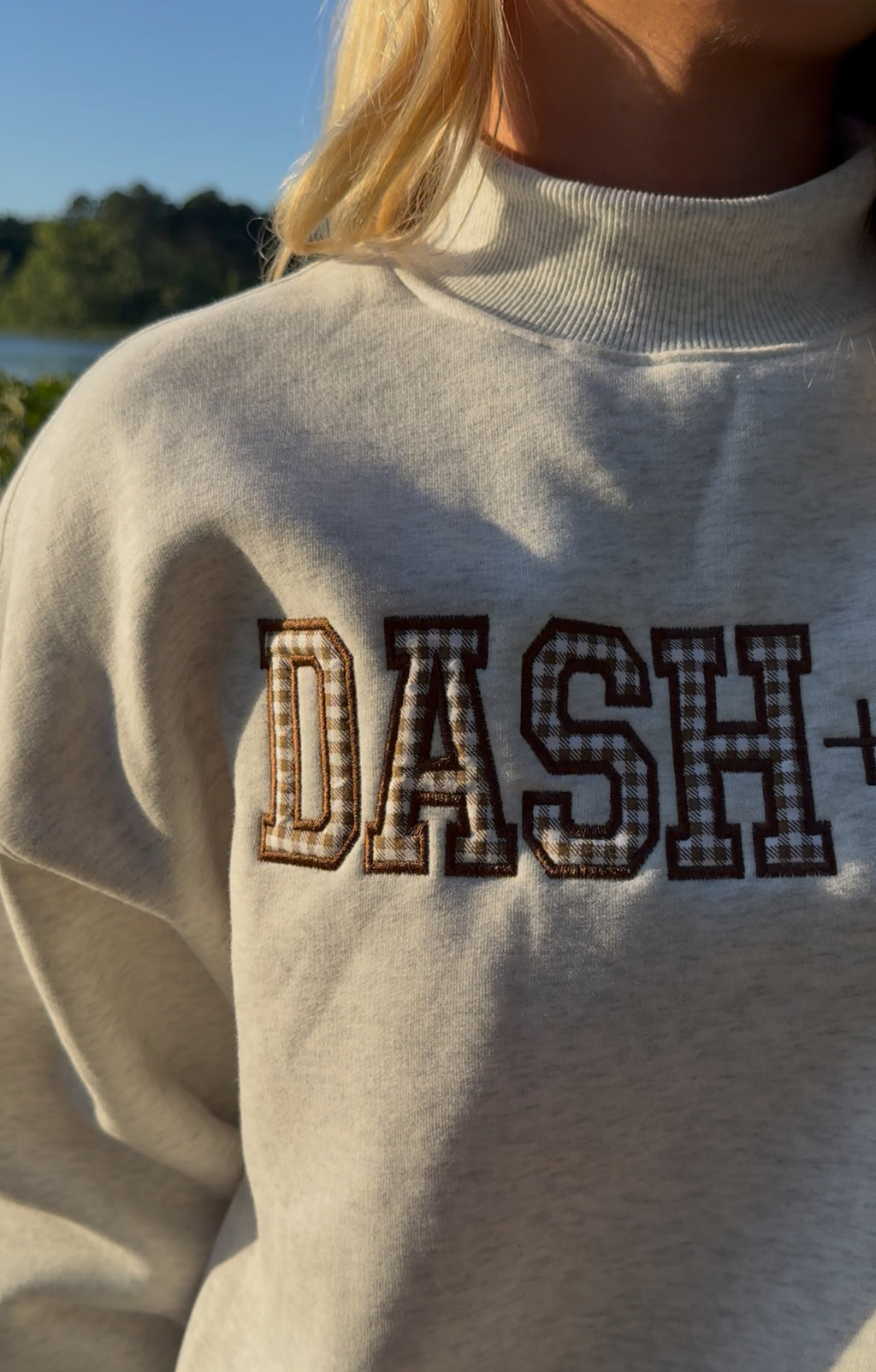 Dash + Co Mock Neck Sweater