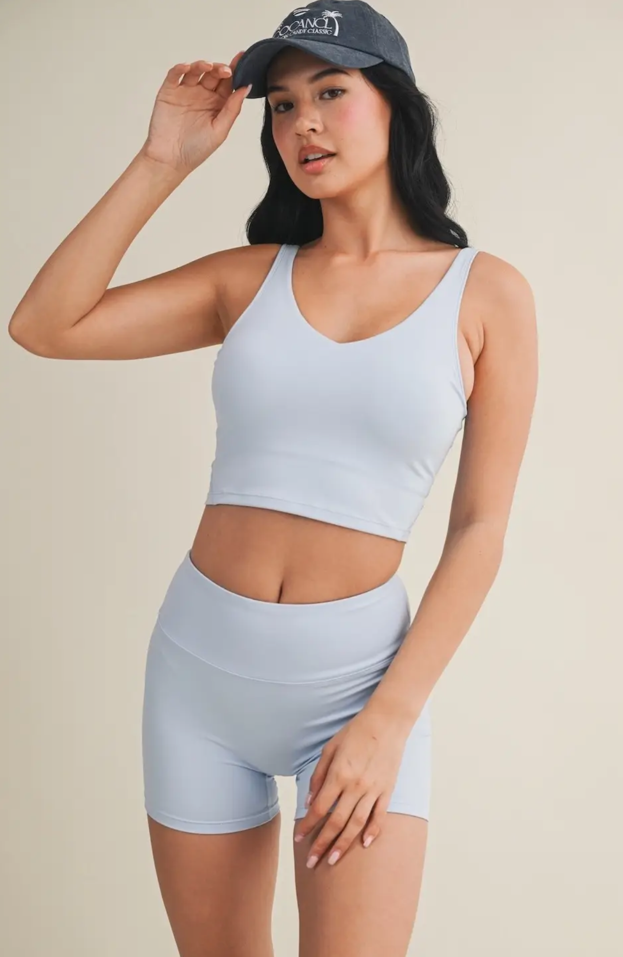 Sky Blue Sports bra