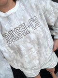 Embroidered Camouflage Crewneck Set