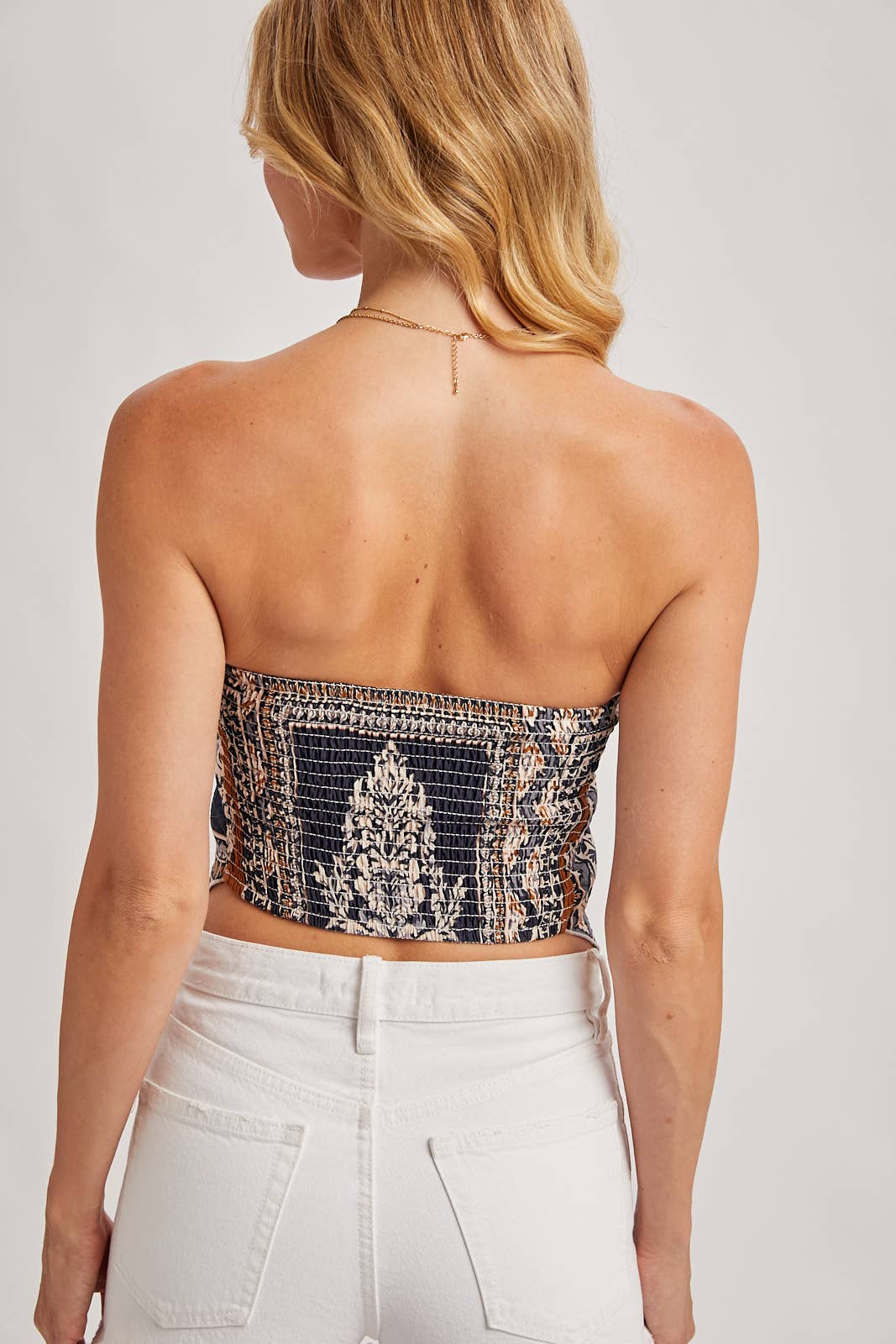 Bandana Strapless Top