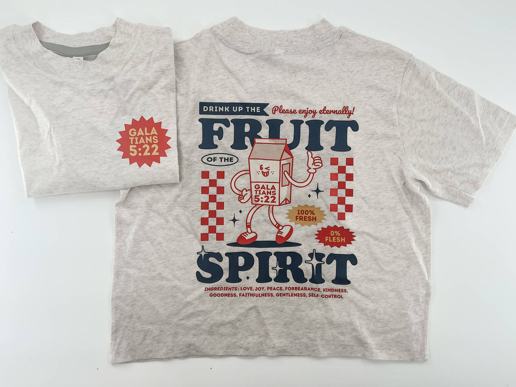 Drink Up - Fruit of the Spirit Cropped Tee