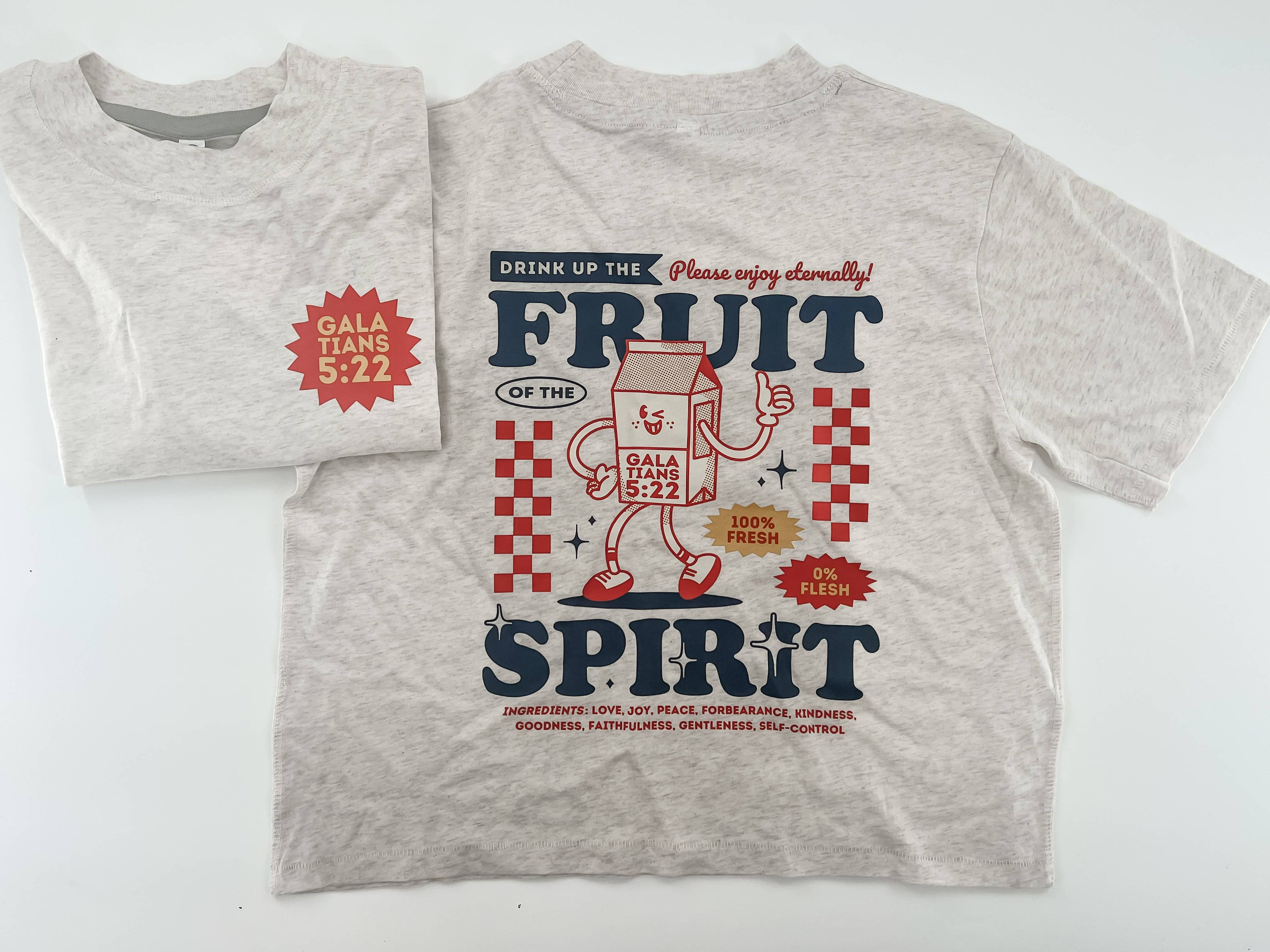 Drink Up - Fruit of the Spirit Cropped Tee