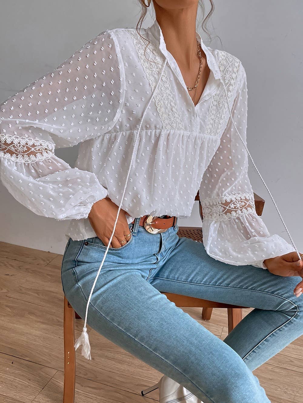 Chandler Tassle Blouse