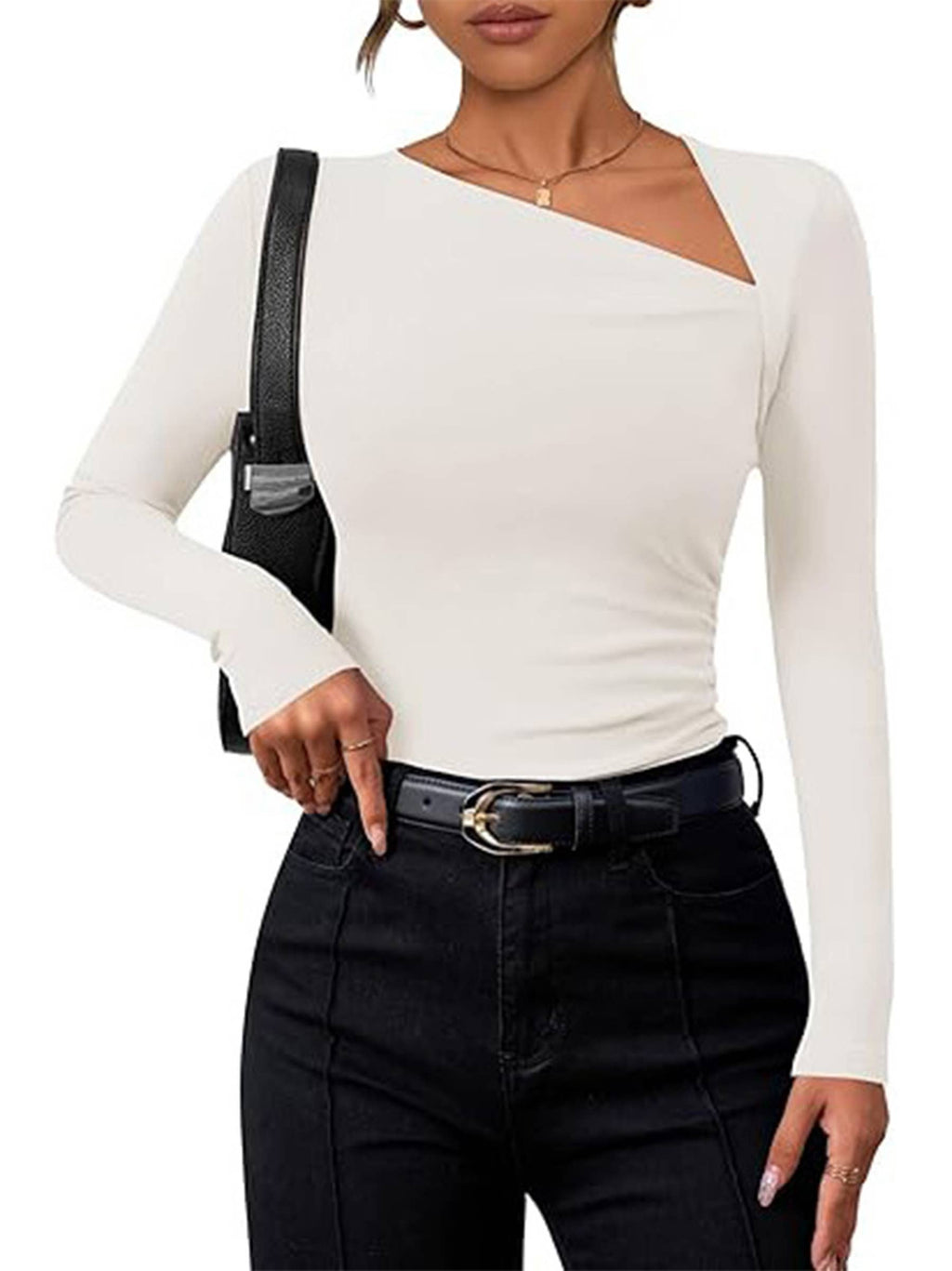 Riley Slanted Neck Top