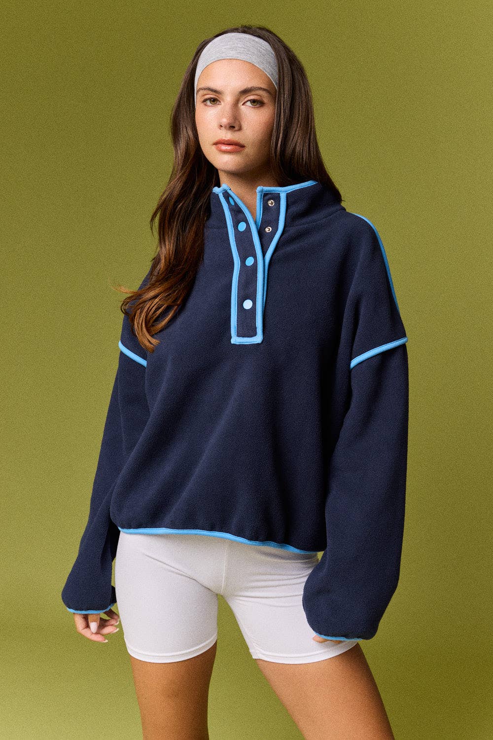 Brooke Varsity Fleece Pullover