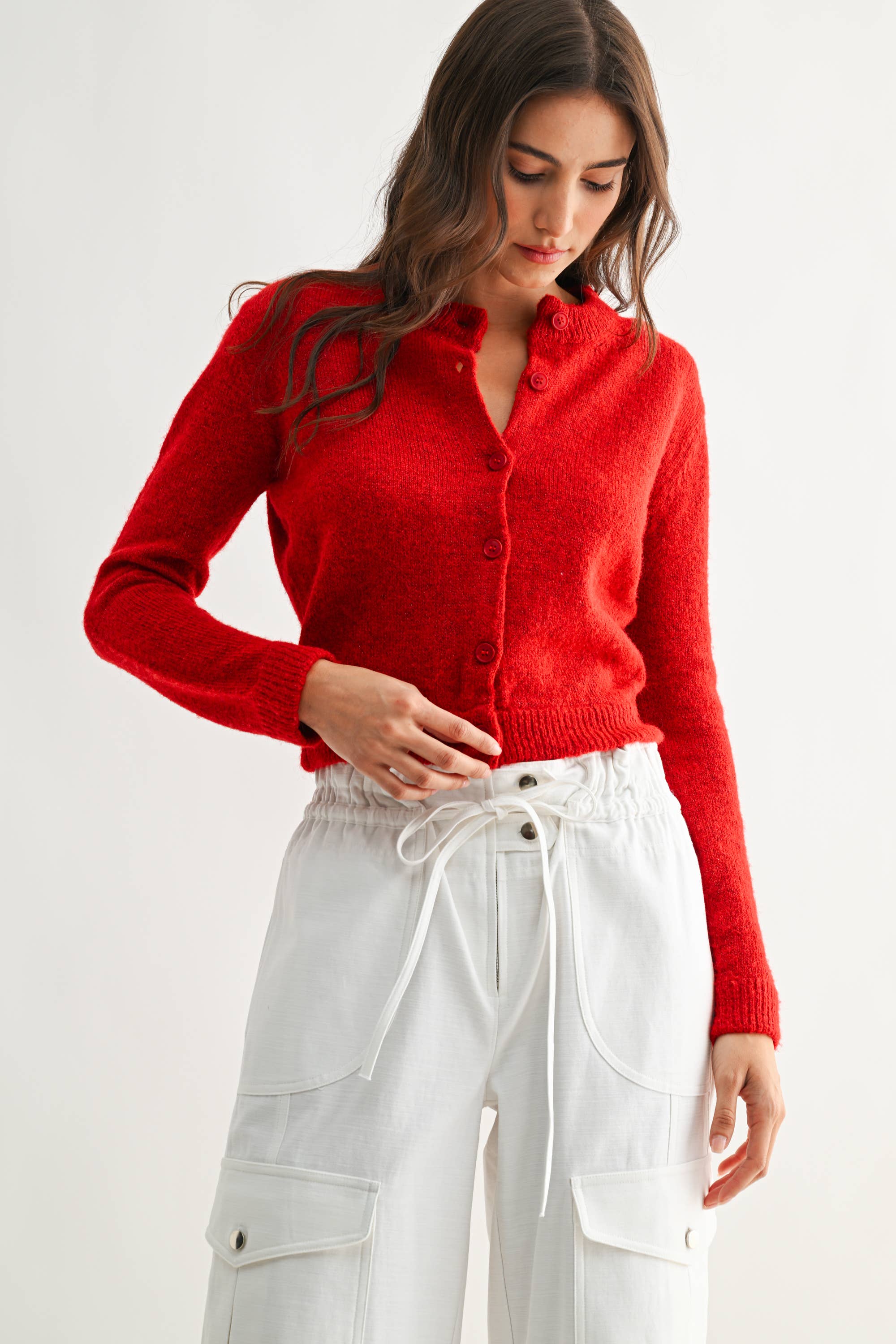 Stassie Wool Cardigan