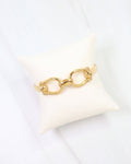 Horsebit Hinged Bracelet