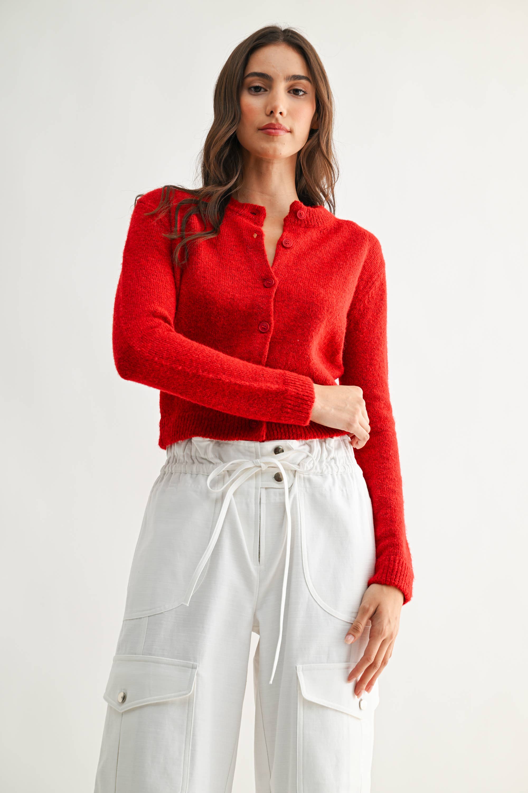 Stassie Wool Cardigan