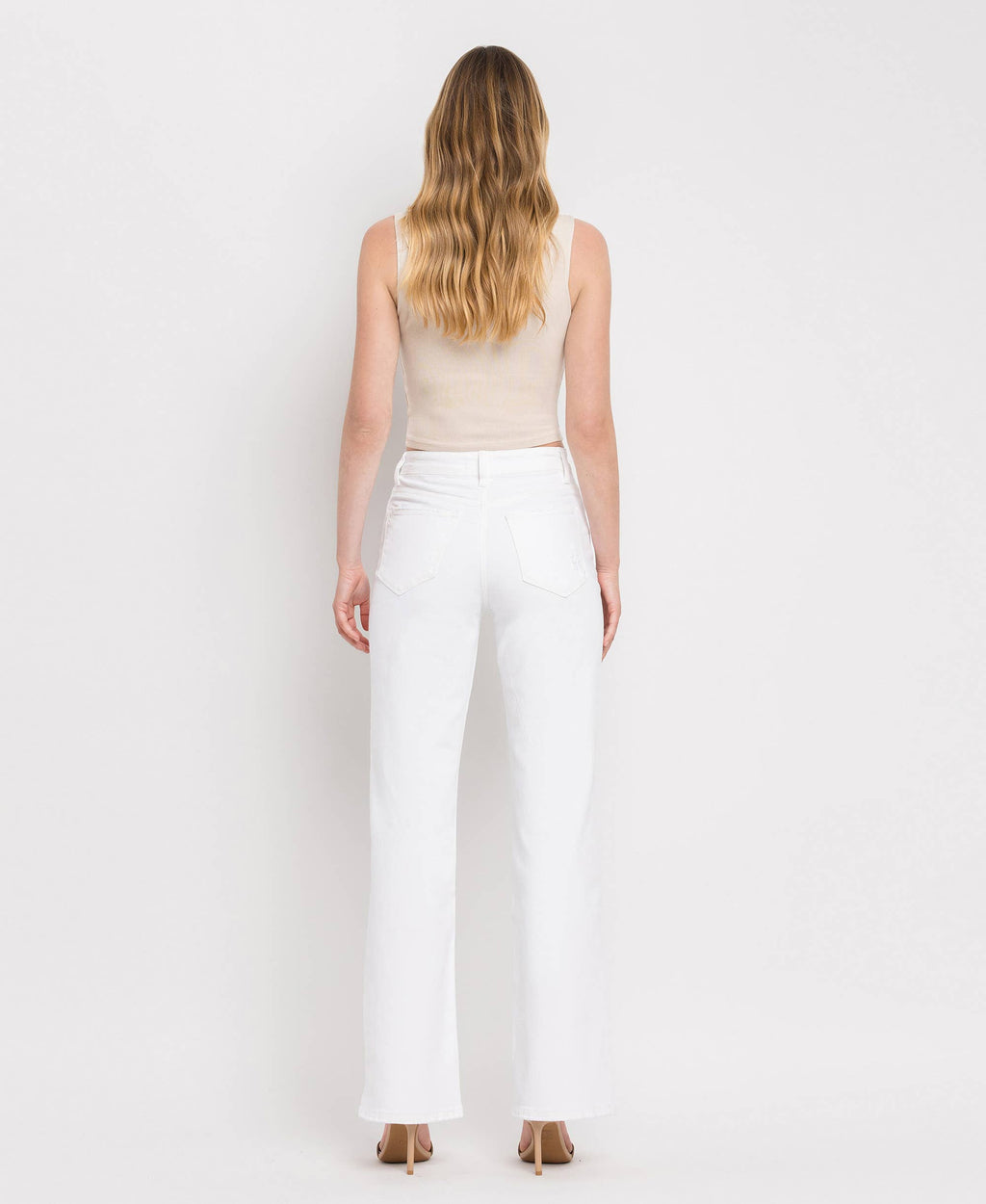 90's Super High Rise Flare Jeans