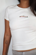 Fish Embroidered Tshirt